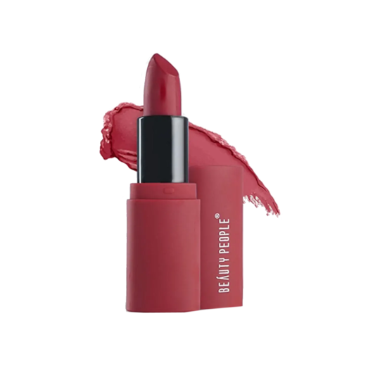 Beauty People Pout Me Matte Lipstick carmine Red 1015 (3.8gm)