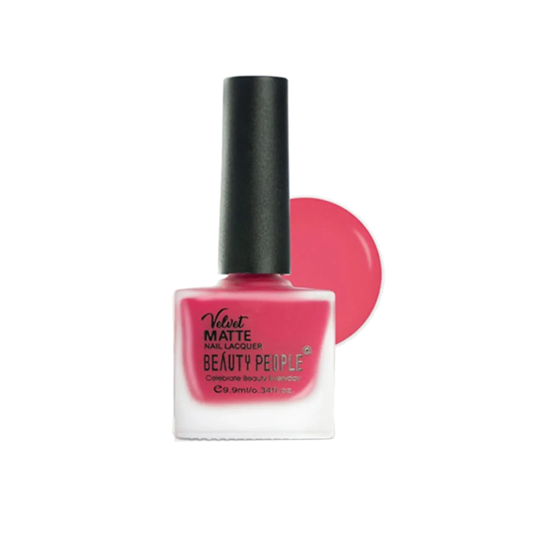 Beauty People Velvet Matte Nail Polish Matte Me Fuschia 367 (9.9ml)