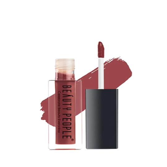 Beauty People Matte Lucious Liquid Lip Color rosey L15