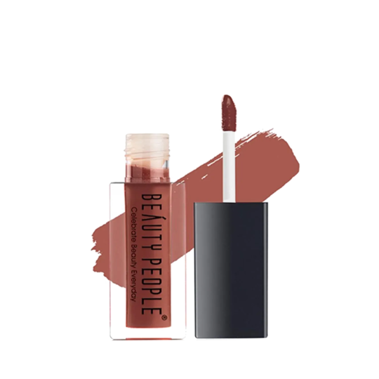 Beauty People Matte Lucious Liquid Lip Color nude L16