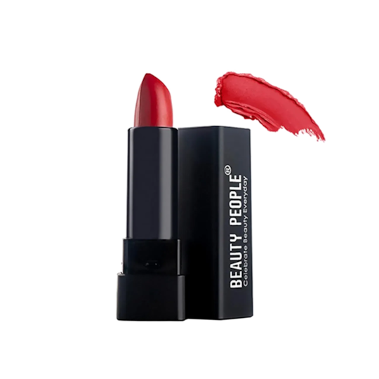 Beauty People Pure Matte Lipstick Fusion Red 504 (3.8gm)
