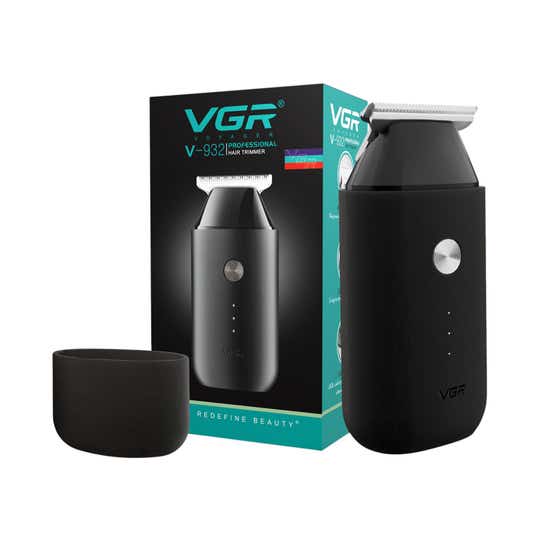 VGR V-932 Pocket Hair & Beard Trimmer for Men 600mAh Battery 120-Min Runtime LED Display