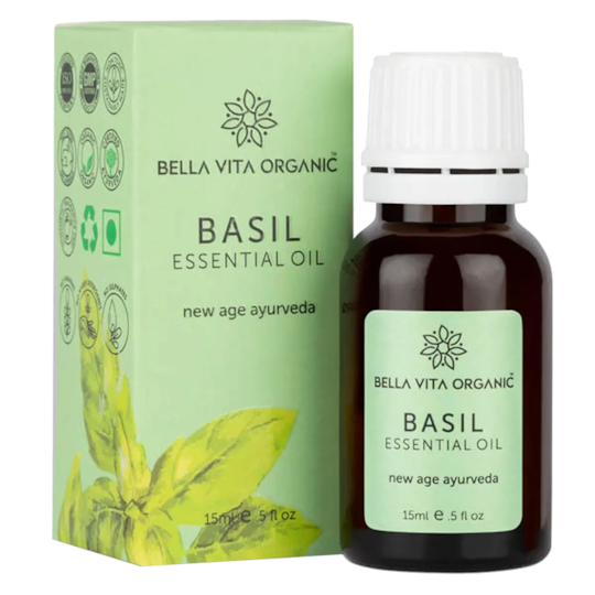 Bella Vita Basil Pure Essential Oil (15ml)