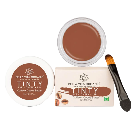 Bella Vita Coffee 3 in 1 Tinty for Lips, Cheeks & Eyes (8gm)