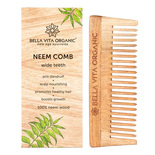 Bella Vita Wide Tooth Wooden Comb (40g)