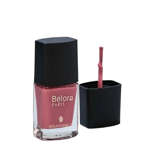 Belora Paris Breathable Made Safe Longstay Nail Polish - 6 Rose Pink (8ml)