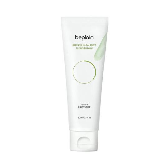 Beplain Greenful pH-Balanced Cleansing Foam (80ml)