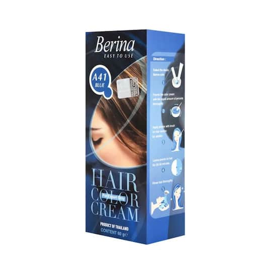 Berina Cream Hair Color - A41 Blue (60g)