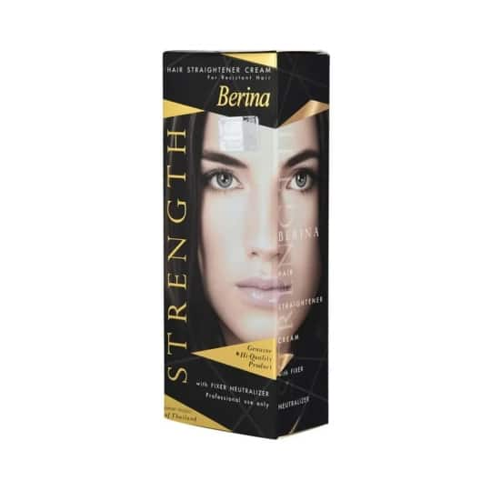 Berina Hair Straightener Cream - (60g)