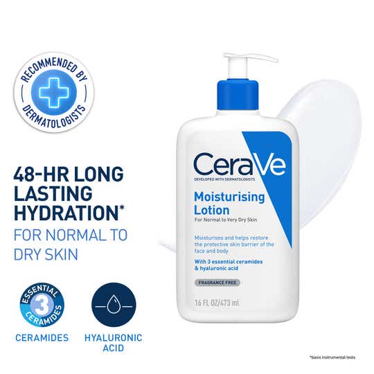 CeraVe Moisturizing Lotion For Dry To Very Dry Skin (473 ml)