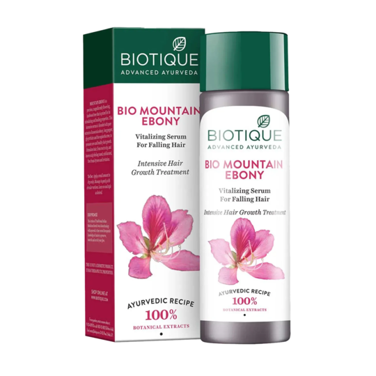 Biotique Mountain Ebony Vitalizing Serum for Falling Hair - (120ml)