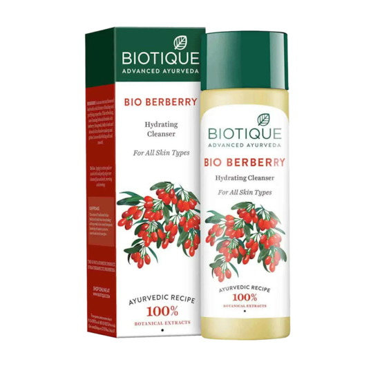 Biotique Bio Berberry Hydrating Cleanser - (120ml)