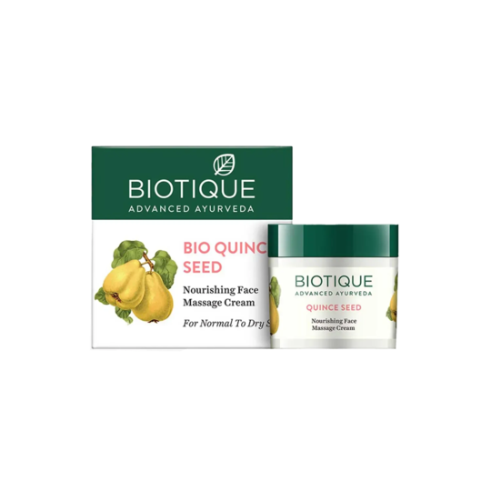Biotique Quince Seed Nourishing Face Massage Cream - (50g)