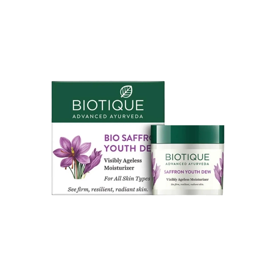 Biotique Saffron Youth Anti-Ageing Cream - (50g)