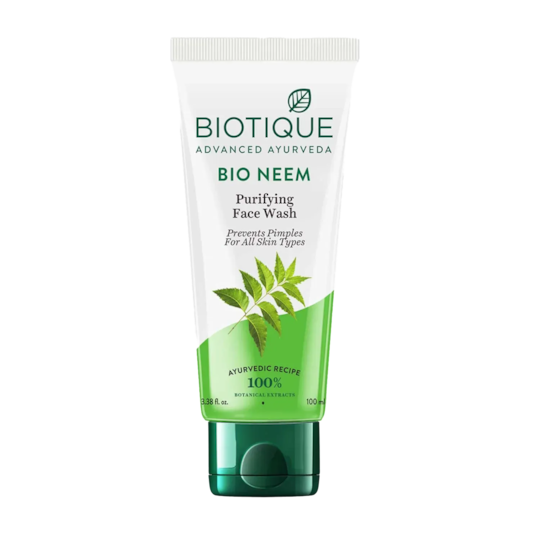 Biotique Bio Neem Purifying Facewash - (100ml)