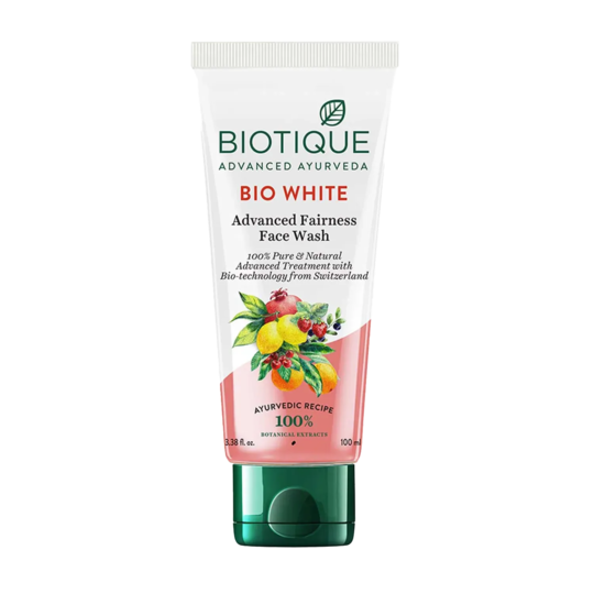 Biotique Bio White Advanced Fairness Facewash - (100ml)