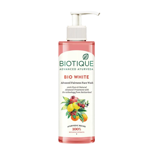 Biotique Bio White Advanced Fairness Facewash - (200ml)