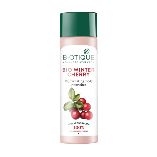 Biotique Bio Winter Cherry Rejuvenating Body Nourisher - (120ml)