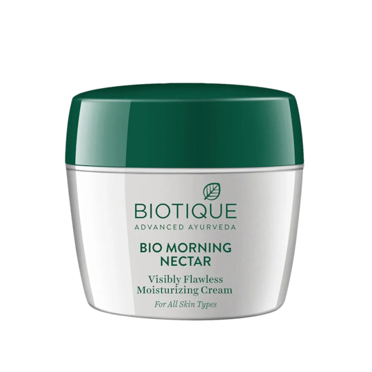 Biotique Bio Morning Nectar Visibly Flawless Moisturizing Cream - (175g)