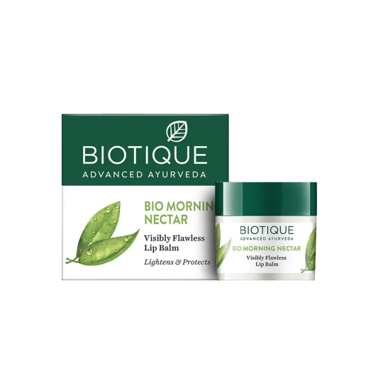 Biotique Bio Morning Nectar Lightning Lip Balm - (12g)