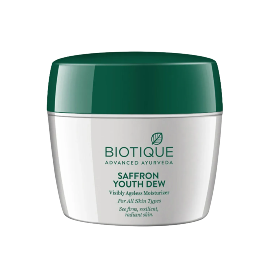 Biotique Bio Saffron Dew Youthful Nourishing Day Cream - (175g)