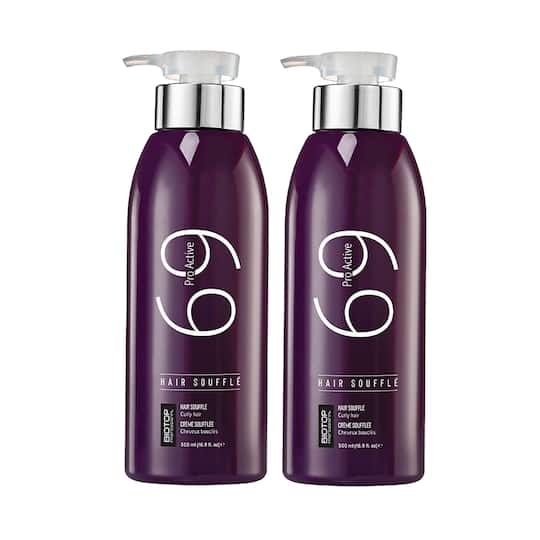 Biotop Professional 69 Pro Active Hair Souffle Curls (500 ml x 2) Pack of 2 Combo