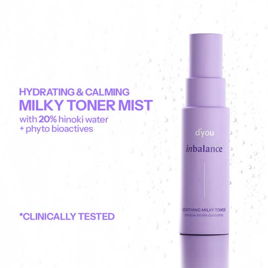 d'you Inbalance Soothing Milky Toner Mini (30 ml)