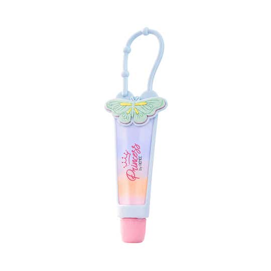 Princess By Renee Five Layer Shiny Lip Gloss with Keychain for Kids & Preteens (10 ml)