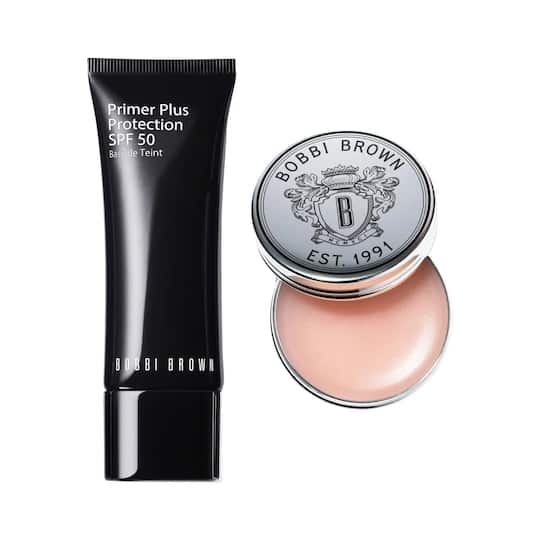 Bobbi Brown Sun Protect Duo With Bestseller Lip Balm And Primer Combo