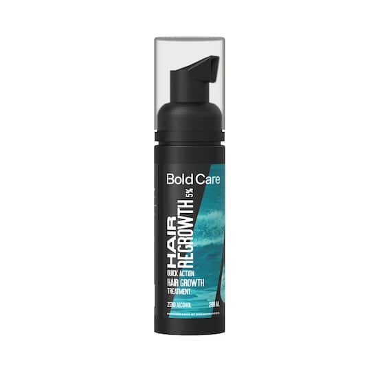 Bold Care 5% Minoxidil Foam Hair Regrowth Solution (60ml)