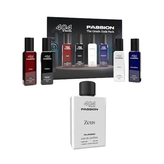 Bold Care  Greek Gods  Eau De Parfum (4 pcs) & Zeus Classic  Eau De Parfum (100 ml) Combo