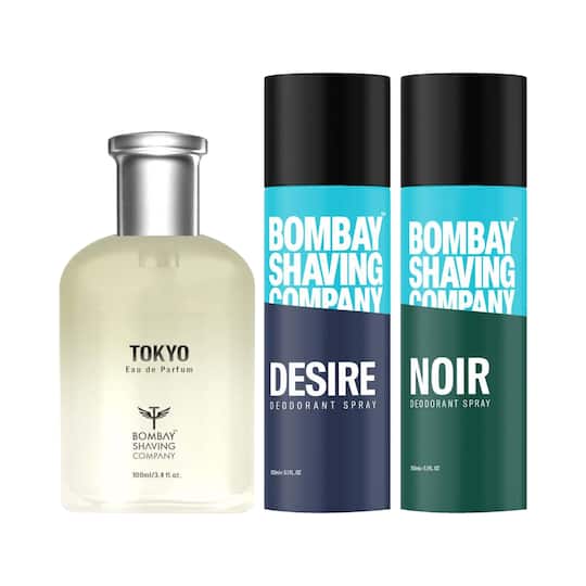 Bombay Shaving Company Noir & Desire Deo (300 ml) & Tokyo Perfume for Men (100 ml)