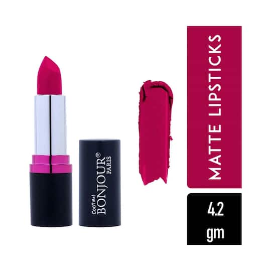 Bonjour Paris Silk Matte Lipstick - Pink Rose (4.2g)