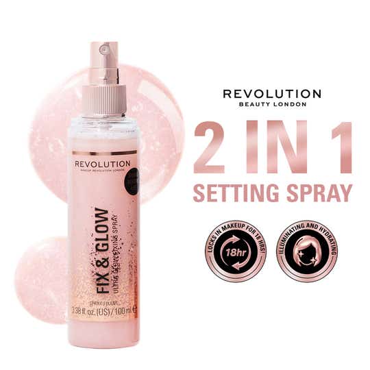 Makeup Revolution Fix & Glow Fixing Spray (100 ml)