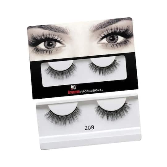Bronson Professional 3D Effect False Eyelashes - 209 Black (1 Pair)