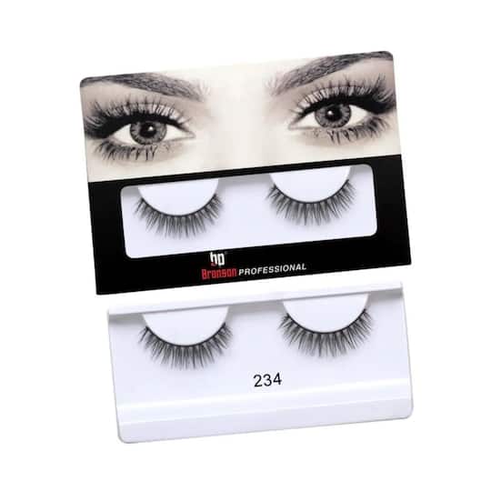 Bronson Professional 3D Effect False Eyelashes - 234 Black (1 Pair)