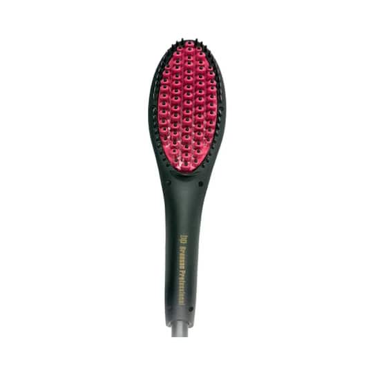 Bronson professional hair straightening ionic brush with temperature controller cheap