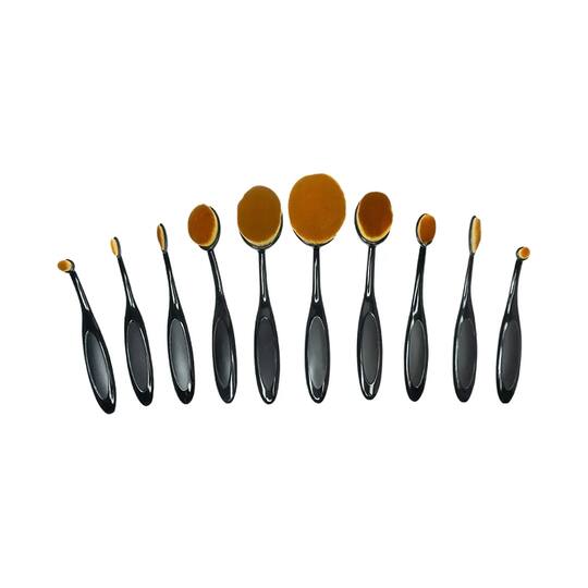 Bronson Professional Makeup Brush Set (10Pcs)