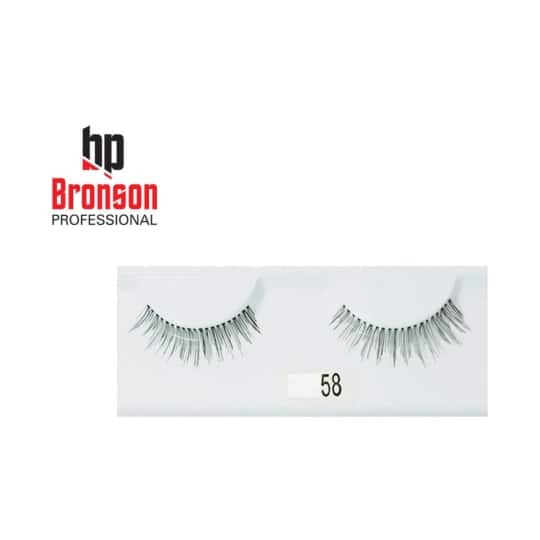 Bronson Professional Eyelashes - 58 Black (1 Pair)