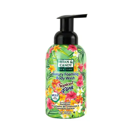 BRYAN & CANDY Tropical Fling Foaming Body Wash (400ml)
