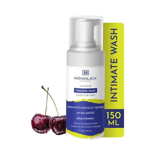 Mannlich Intimate Foaming Wash For Men (150 ml)