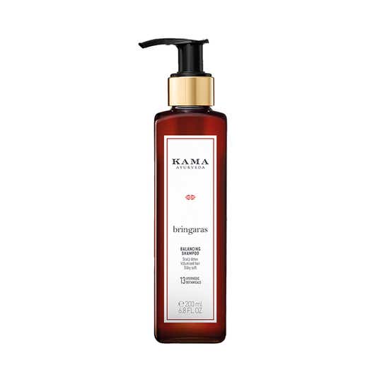Kama Ayurveda Bringaras Balancing Shampoo for Scalp Detox Volumised hair Silky Soft (200 ml)