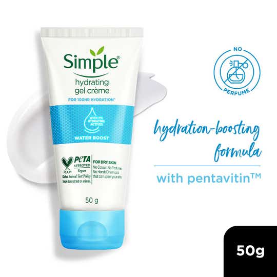 Simple Water Boost Hydrating Gel Creme (50g)