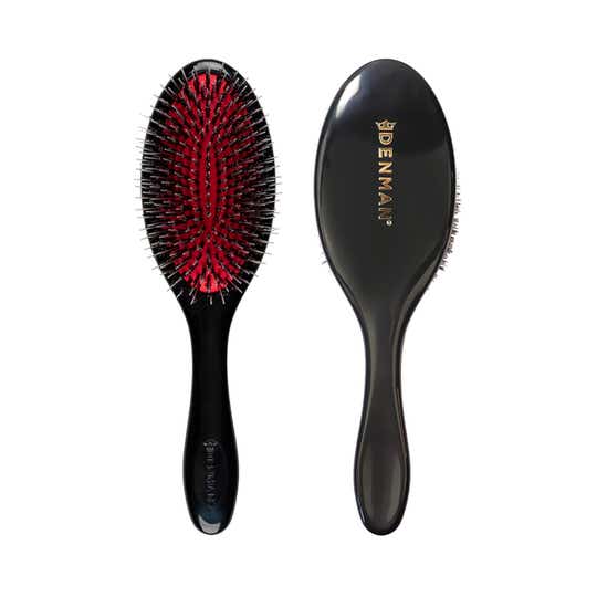 Denman D81M Natural Boar Bristle Brush - Black