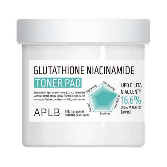 APLB Glutathione Niacinamide Toner Pad (100 ml)