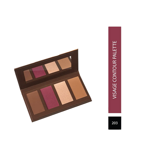 Chambor Visage Contour Studio Face Palette Make Up - Deep