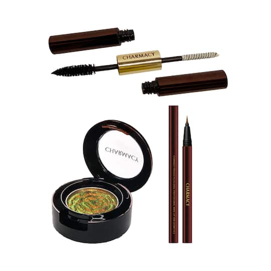 Charmacy Milano Eyeshadow, Eyeliner & Mascara Combo