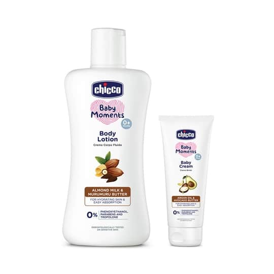 Chicco BM Body Lotion (200 ml) + Chicco BM Baby Cream (50 ml) Combo