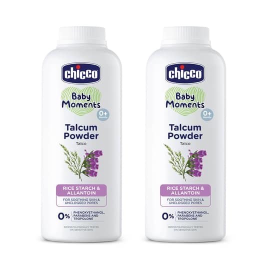 Chicco BM Talcum Powder Pack of 2 combo (300 g)