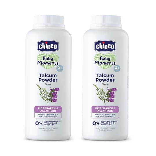 Chicco BM talcum powder pack of 2 combo (150 g)